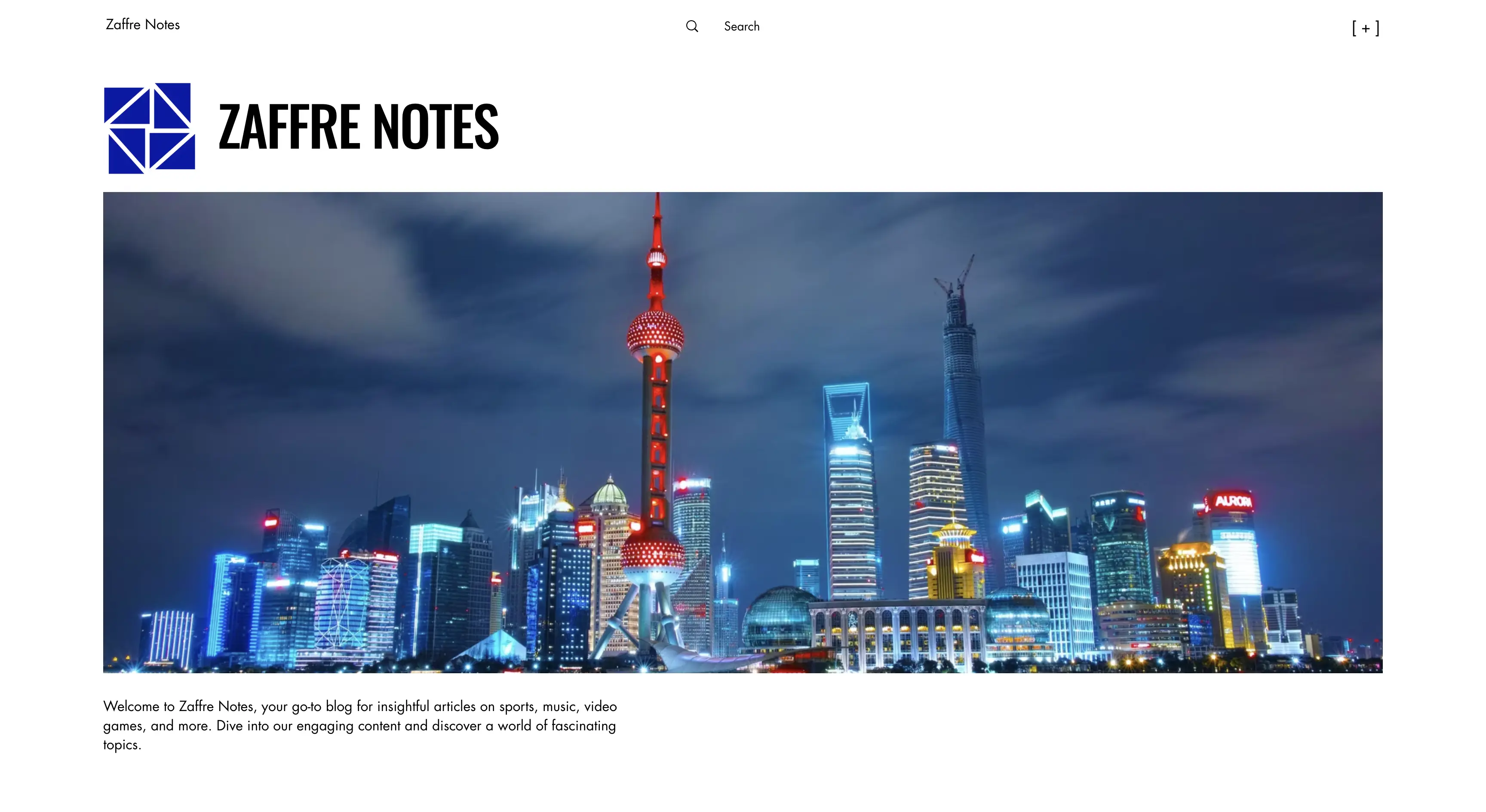 Zaffre Notes